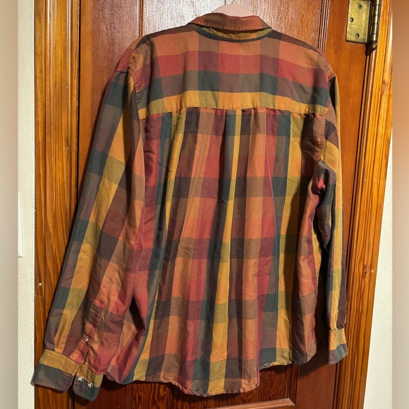 IRVINE PARK Men's Autumn Plaid Button Down Shirt Size Large - Picture 5 of 5